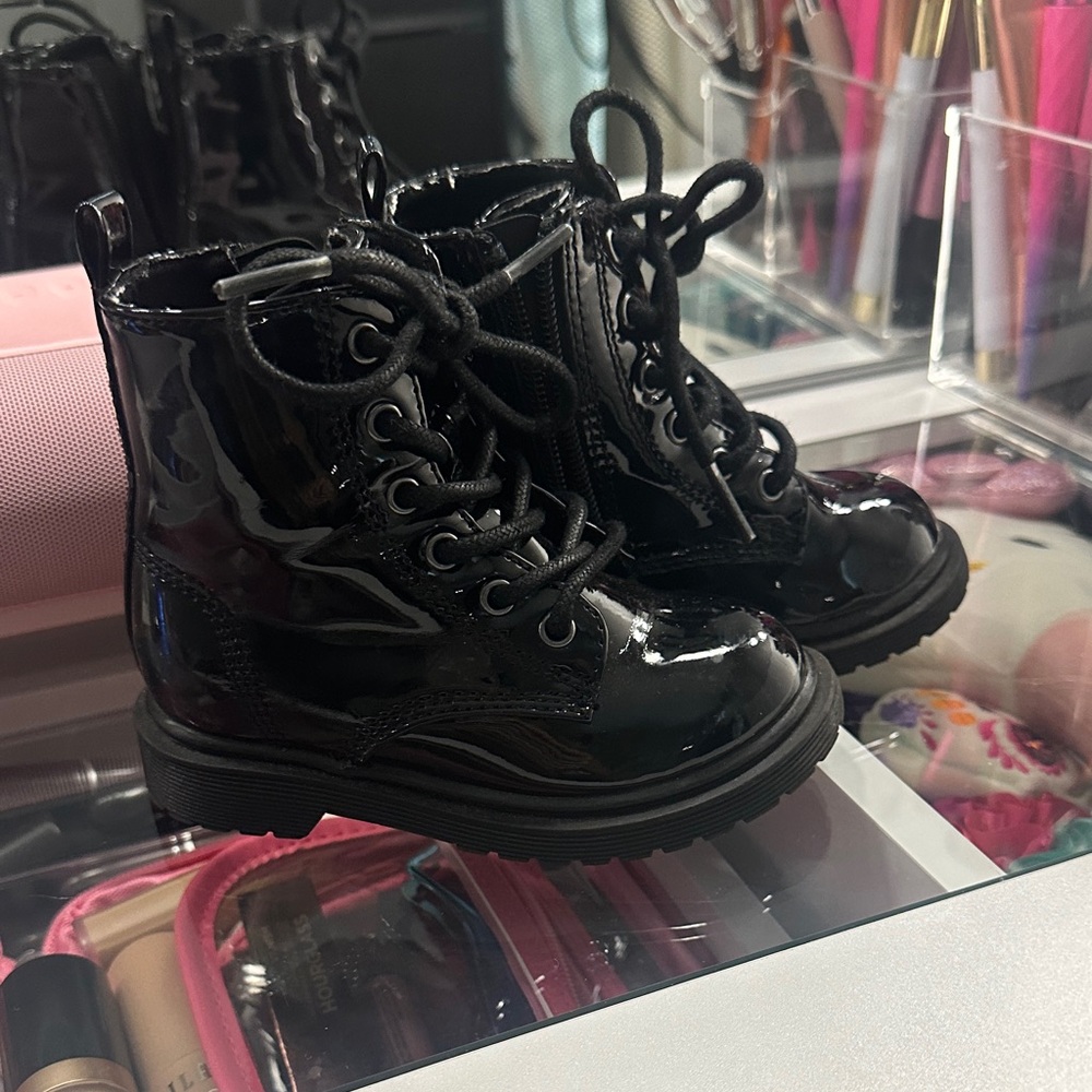 Madden Girl Black Kids Boots